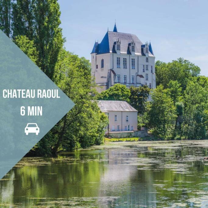 Châteauroux Le Paisible • Garage Privatif • Traversant • Calme מראה חיצוני תמונה